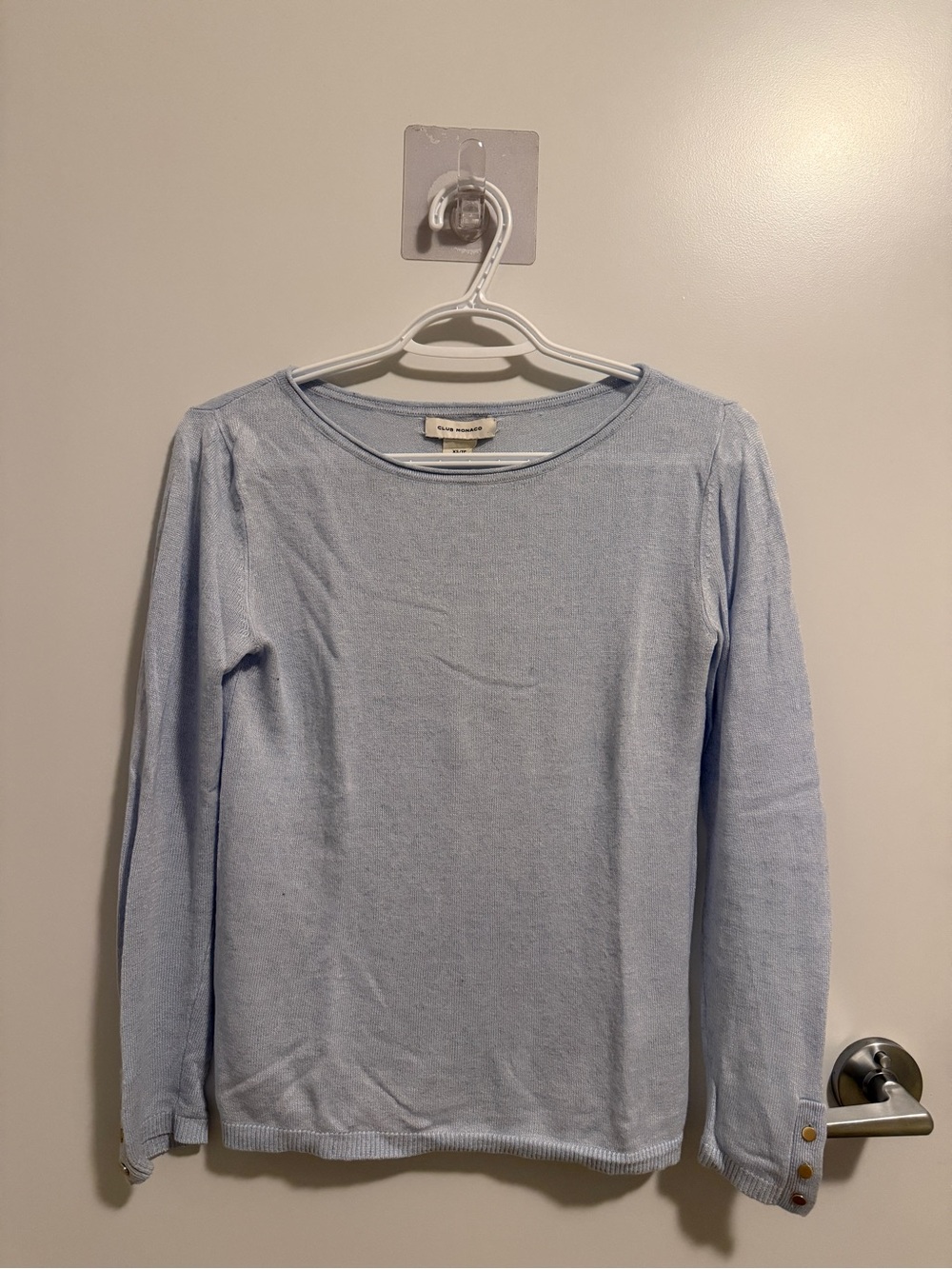 Club Monaco Baby Blue Sweater